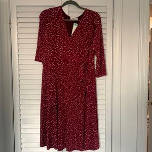 NWT Gilli Maternity Faux Wrap Dress